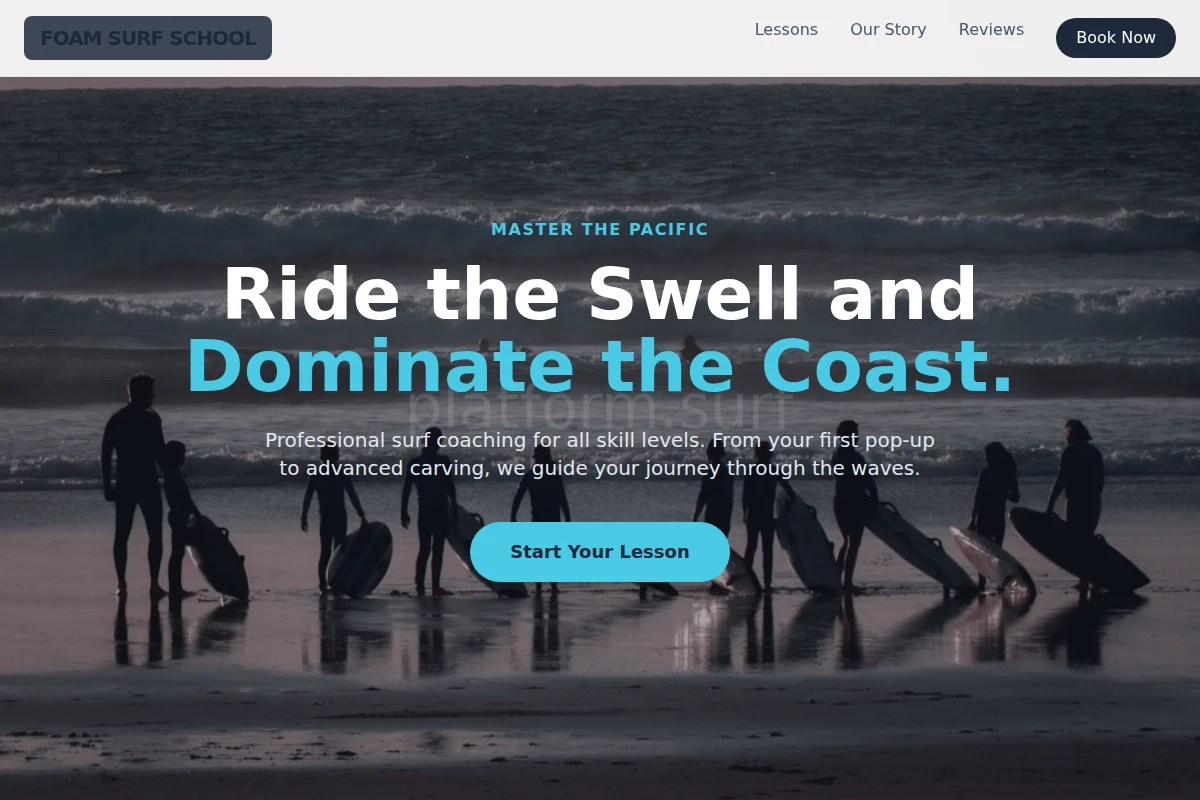 Foam Surf School