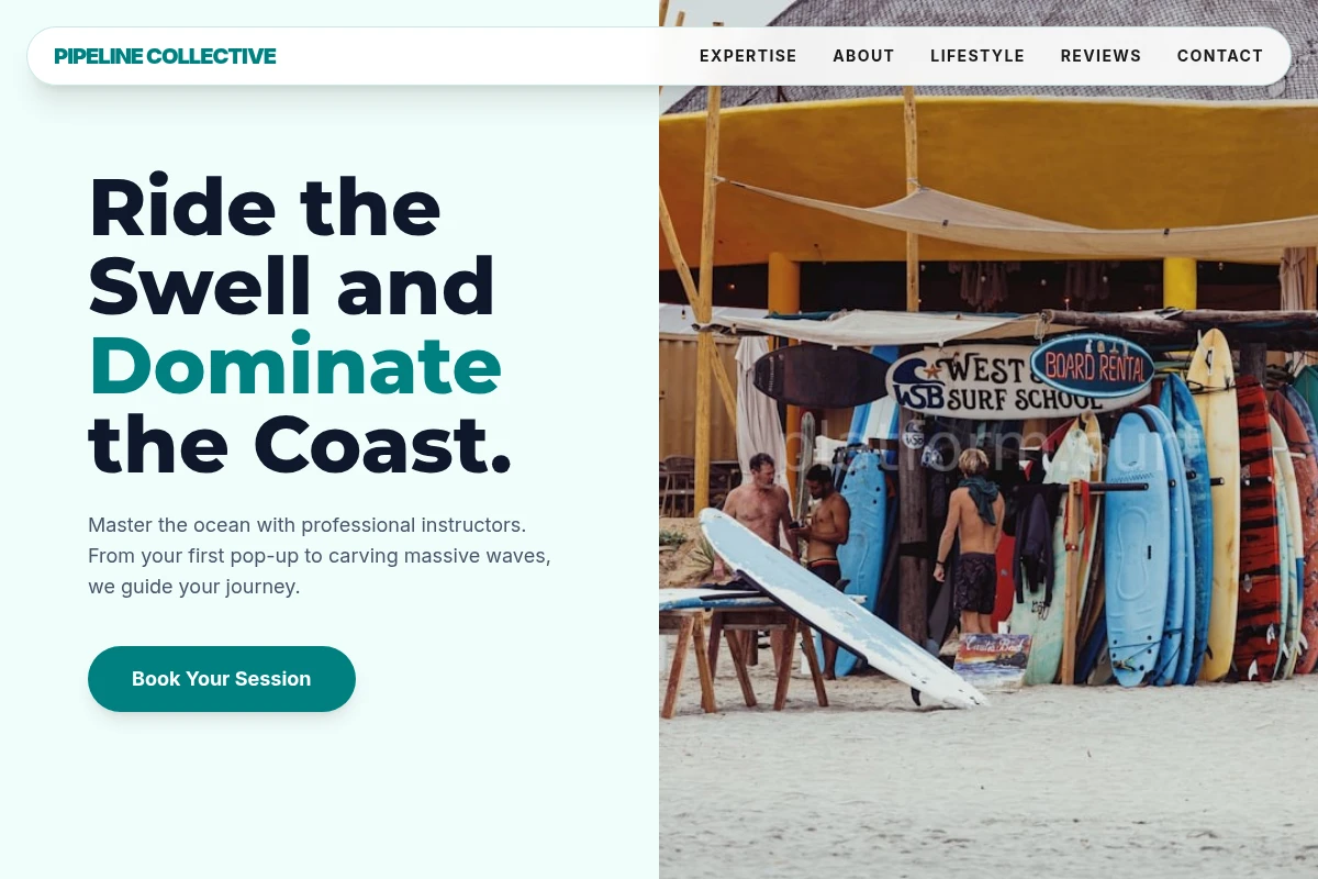 Breaking Surf School